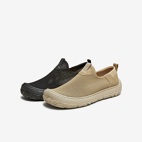 百思图2025夏季新款时尚简约休闲布鞋厚底男休闲鞋W9823BM5