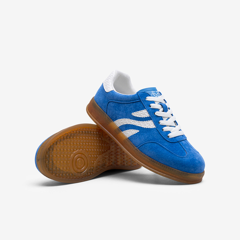 百思图2025秋季新款德训鞋时尚复古户外运动女休闲鞋D3176CM5