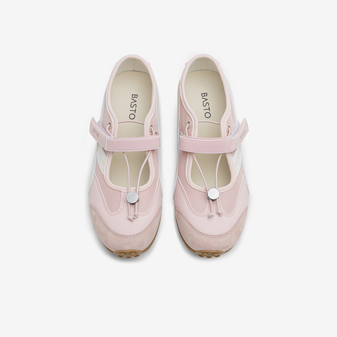 百思图2025秋季新款芭蕾舞鞋时尚潮流户外休闲女单鞋A7271CQ5