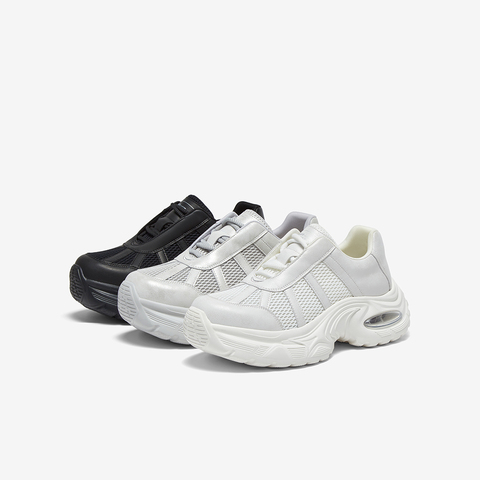 百思图2025秋季新款老爹鞋时尚街头运动厚底男休闲鞋50218CM5