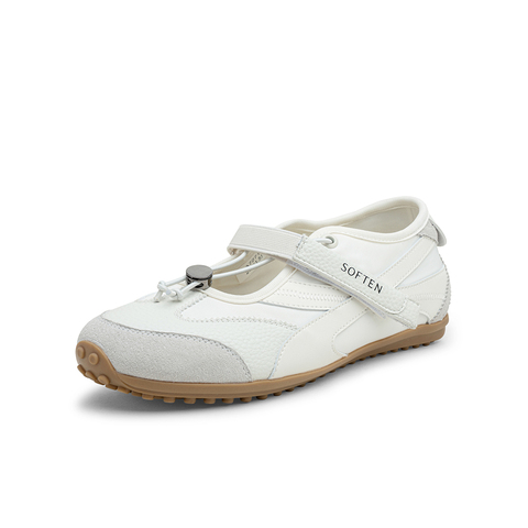 百思图2025秋季新款芭蕾舞鞋时尚潮流户外休闲女单鞋A7271CQ5