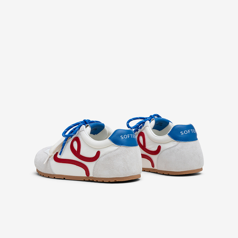 百思图2025秋季新款德训鞋时尚复古街头运动女休闲鞋D3203CM5