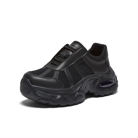 百思图2025秋季新款老爹鞋时尚街头运动厚底男休闲鞋50218CM5