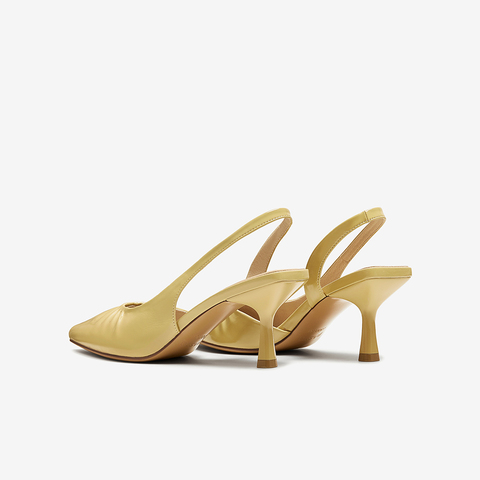 百思图2025夏新款商场同款后空凉鞋潮流尖头细高跟女凉鞋F5231BH5