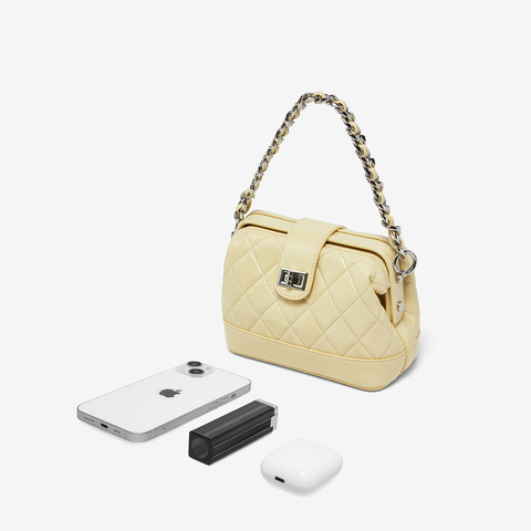 百思图2025夏季新款商场同款绗缝包时尚通勤单肩斜挎包女TY004BX5