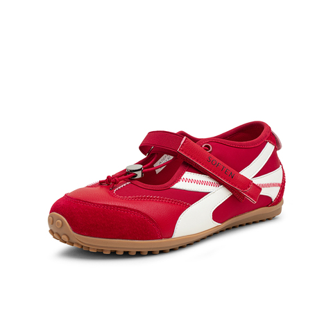 百思图2025秋季新款芭蕾舞鞋时尚潮流户外休闲女单鞋A7271CQ5