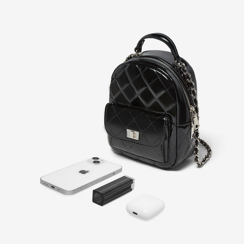 百思图2025夏季新款商场同款背包时尚休闲双肩包女TY006BX5