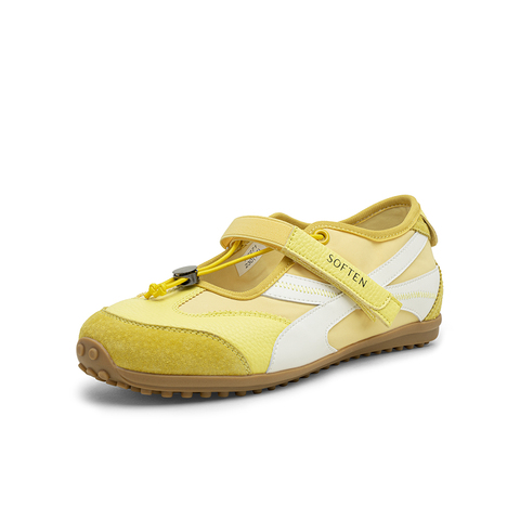 百思图2025秋季新款芭蕾舞鞋时尚潮流户外休闲女单鞋A7271CQ5