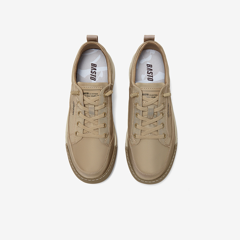 百思图2025夏季新款简约户外运动板鞋平跟圆头男休闲鞋L8300BM5