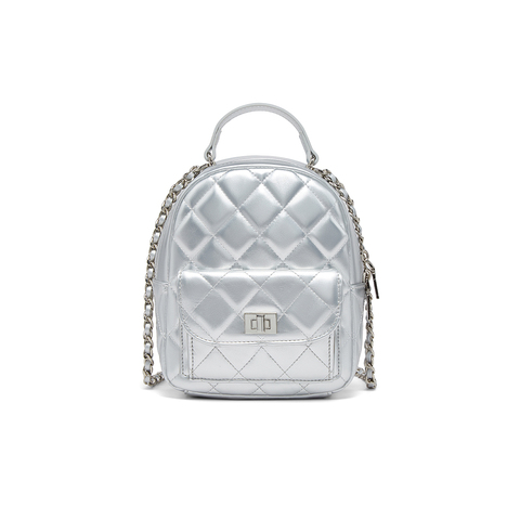 百思图2025夏季新款商场同款背包时尚休闲双肩包女TY006BX5