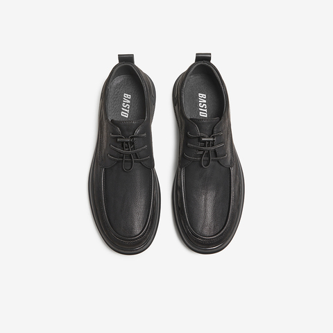 百思图2025秋季新款商场同款乐福鞋时尚简约户外男休闲鞋59776CM5