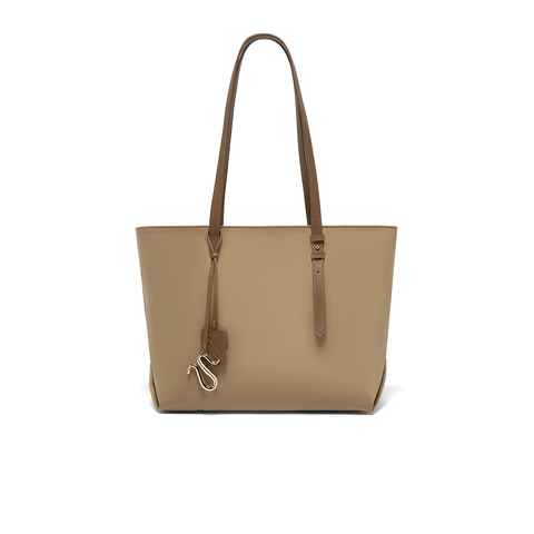 百思图2025秋季新款商场同款织托特包时尚大容量单肩包女TY009CX5