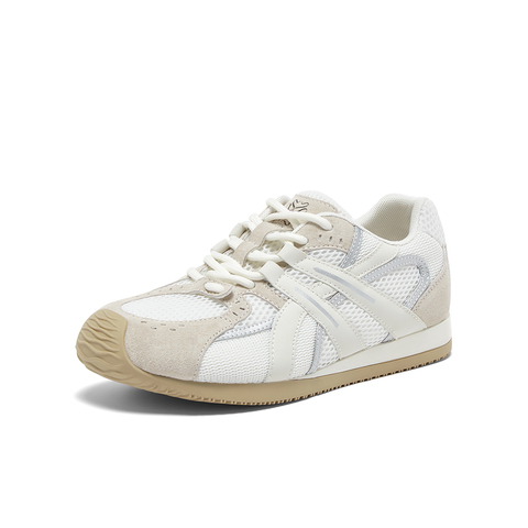 百思图2025秋季新款商场同款德训鞋时尚复古女休闲鞋B5991CM5