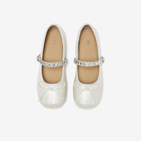 百思图2025秋季新款商场同款玛丽珍鞋时尚潮流通勤女单鞋W1073CQ5