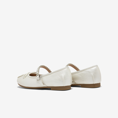 百思图2025秋季新款商场同款玛丽珍鞋时尚潮流通勤女单鞋W1073CQ5