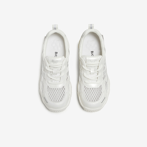 百思图2025夏季新款德训鞋时尚潮流街头复古女休闲鞋D3261BM5