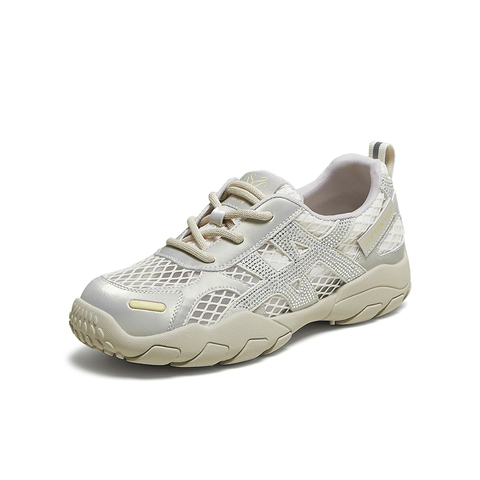 百思图2025夏季新款德训鞋时尚潮流街头复古女休闲鞋D3261BM5