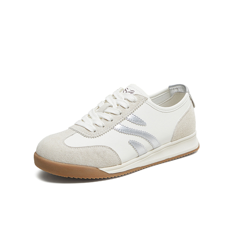 百思图2025秋季新款商场同款德训鞋时尚复古潮流女休闲鞋D3307CM5