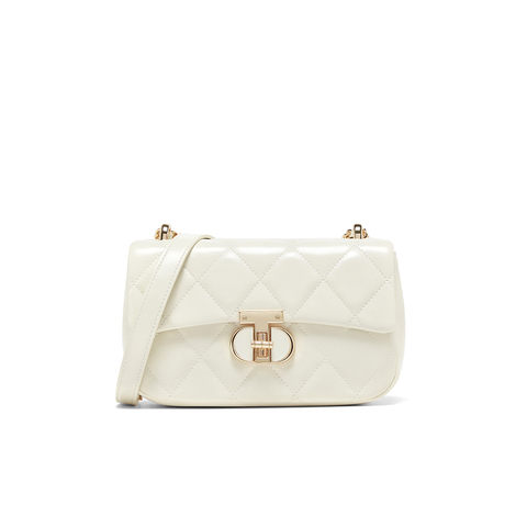 百思图2025秋季新款商场同款绗缝包时尚潮流通勤斜挎包女TY047CX5