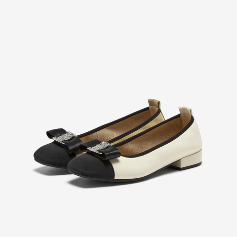 百思图2025秋季新款商场同款浅口单鞋时尚潮流通勤女鞋B1713CQ5