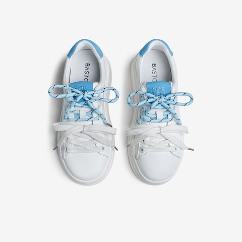 百思图2025秋季新款板鞋时尚潮流街头运动厚底女休闲鞋CR501CM5