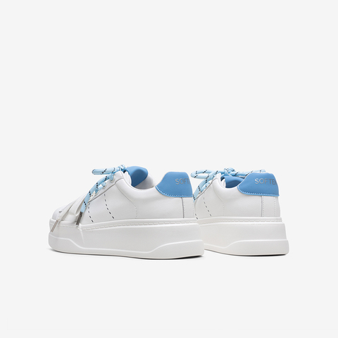 百思图2025秋季新款板鞋时尚潮流街头运动厚底女休闲鞋CR501CM5