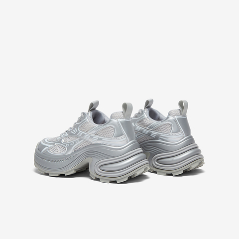 百思图2025夏季新款时尚潮流街头老爹鞋厚底增高女休闲鞋L0804BM5