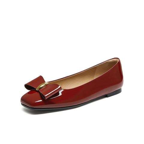 百思图2025秋季新款商场同款浅口单鞋时尚简约通勤女鞋TIK75CQ5