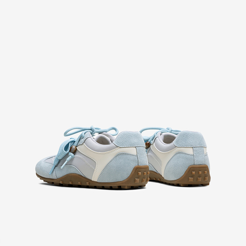 百思图2025秋季新款商场同款德训鞋时尚复古运动女休闲鞋A9012CM5