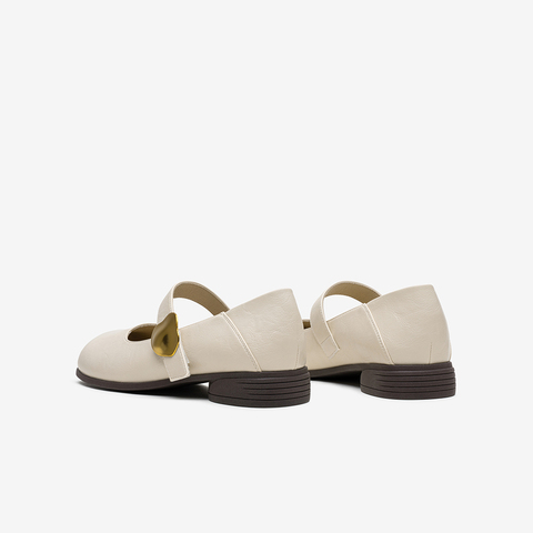 百思图2025秋季新款商场同款玛丽珍鞋时尚简约女单鞋F3511CQ5