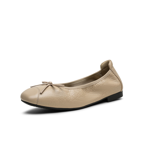 百思图2025秋季新款商场同款浅口单鞋时尚简约女通勤鞋E5231CQ5