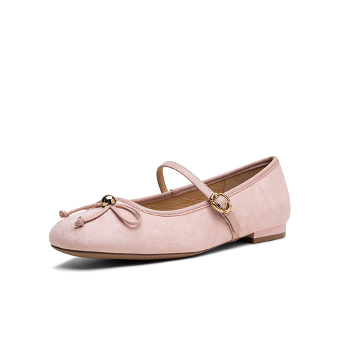 百思图2025秋季新款玛丽珍鞋时尚潮流复古法式女单鞋F3023CQ5