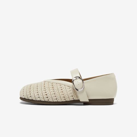 百思图2025秋季新款玛丽珍鞋复古休闲潮流通勤女单鞋F1181CQ5