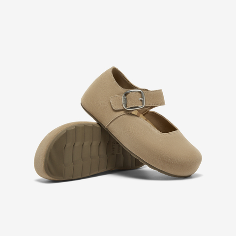 百思图2025秋季新款勃肯鞋时尚复古休闲浅口女单鞋B8771CQ5