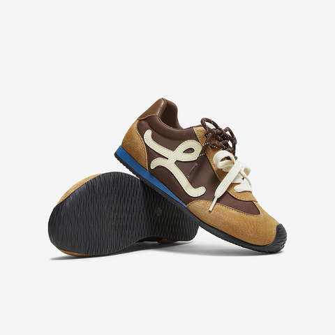 百思图2025夏季新款时髦复古街头运动德训鞋平跟女休闲鞋A1825BM5