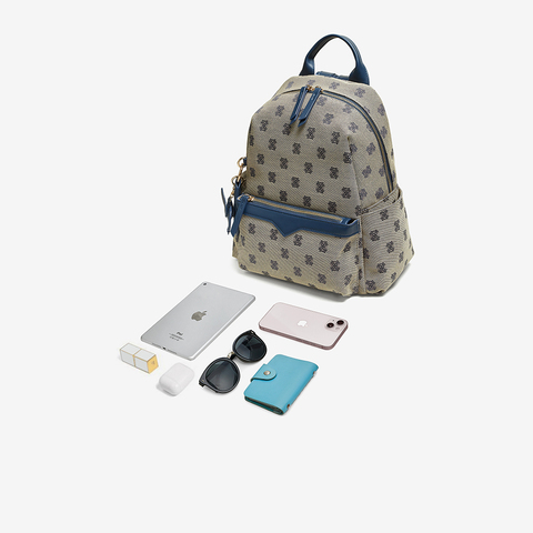 百思图2025秋季新款商场同款双肩背包时尚复古休闲女包TY039CX5