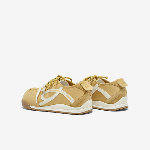 百思图2025秋季新款商场同款德训鞋时尚复古运动女休闲鞋D3179CM5