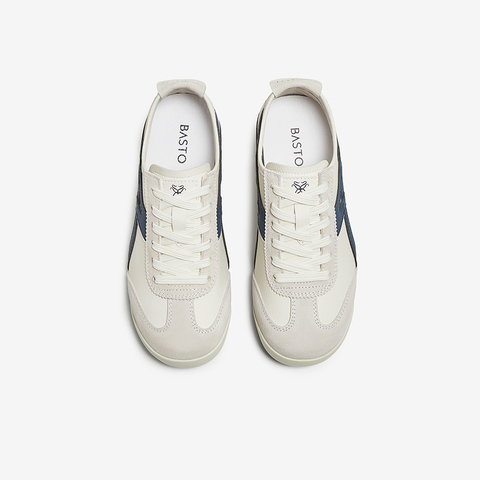 百思图2025秋季新款商场同款德训鞋复古潮流女休闲运动鞋X2391CM5