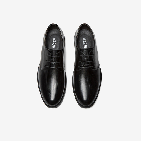 百思图2025秋季新款商场同款时尚简约商务男正装皮鞋41817CM5