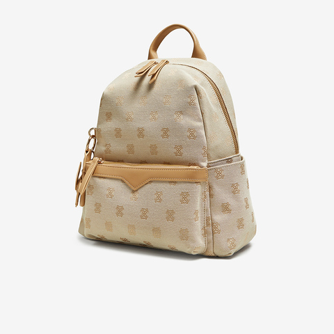 百思图2025秋季新款商场同款双肩背包时尚复古休闲女包TY039CX5