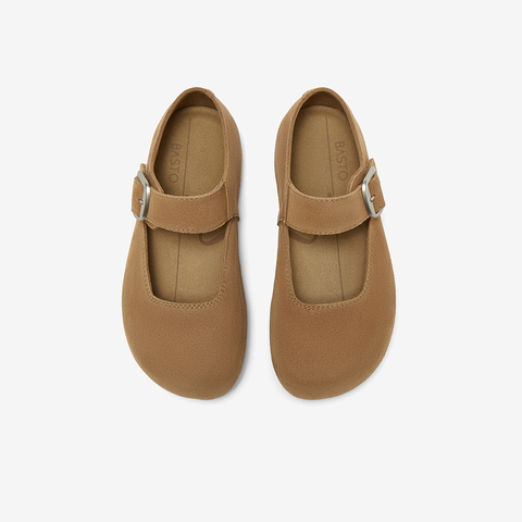 百思图2025秋季新款勃肯鞋时尚复古休闲浅口女单鞋B8771CQ5