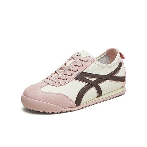 百思图2025秋季新款商场同款德训鞋复古潮流女休闲运动鞋X2391CM5