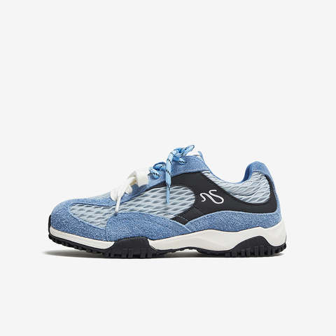 百思图2025秋季新款商场同款时尚潮流街头女休闲运动鞋D3279CM5