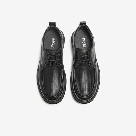 百思图2025秋季新款商场同款休闲皮鞋时尚简约男鞋59762CM5