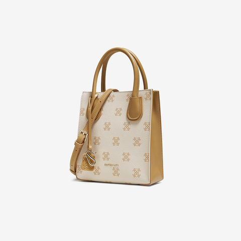 百思图2025秋季新款商场同款手提包时尚通勤单肩斜挎包女TY041CX5