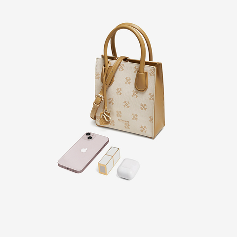 百思图2025秋季新款商场同款手提包时尚通勤单肩斜挎包女TY041CX5