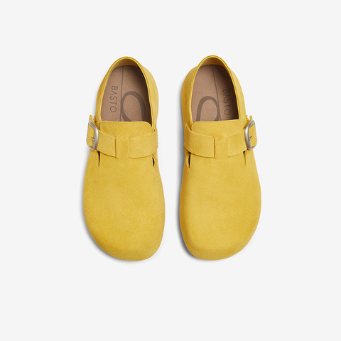 百思图2025秋季新款商场同款勃肯鞋时尚复古休闲女单鞋D3375CM5