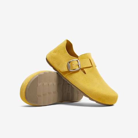 百思图2025秋季新款商场同款勃肯鞋时尚复古休闲女单鞋D3375CM5