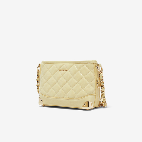 百思图2025秋季新款商场同款绗缝包时尚通勤单肩斜挎包女TY024CX5