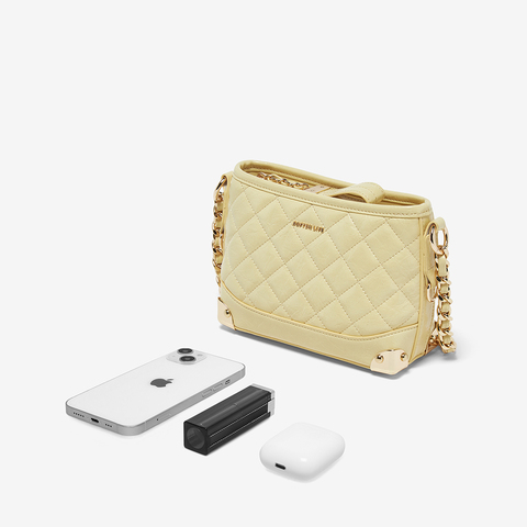 百思图2025秋季新款商场同款绗缝包时尚通勤单肩斜挎包女TY024CX5